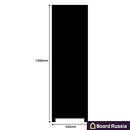 Штендер высокий двухсторонний с полным покрытием меловой пленкой 350x800 (мм.)