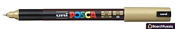 Маркер на водной основе POSCA PC-5M, Золотой 0.7 (мм.)