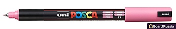 Маркер на водной основе POSCA PC-5M, розовый 0.7 (мм.)