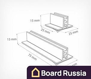 Захват угловой самоклеящийся SGTS-25 25 (мм.)