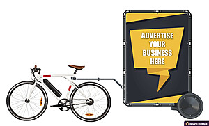 Велосипед с рекламной доской размера L - купить с доставкой по выгодным ценам в интернет-магазине Board-Russia.ru