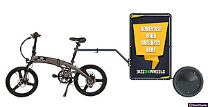 Велосипед с рекламной доской размера S - купить с доставкой по выгодным ценам в интернет-магазине Board-Russia.ru