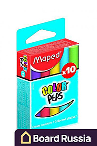Мел цветной Maped Color`peps - купить с доставкой по выгодным ценам в интернет-магазине Board-Russia.ru
