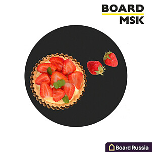 Меловая доска «Корзиночка ягодная» 300 мм, круглая, без рамы - купить с доставкой по выгодным ценам в интернет-магазине Board-Russia.ru