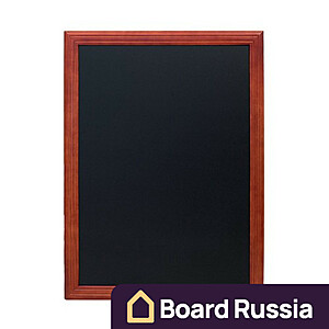 Меловая доска с красной рамкой - купить с доставкой по выгодным ценам в интернет-магазине Board-Russia.ru