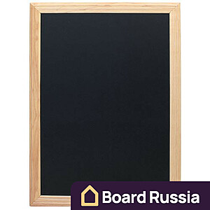 Меловая доска с рамкой цвета "Сосна" - купить с доставкой по выгодным ценам в интернет-магазине Board-Russia.ru