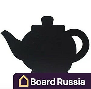 Меловой ценник "Чайник чая" - купить с доставкой по выгодным ценам в интернет-магазине Board-Russia.ru