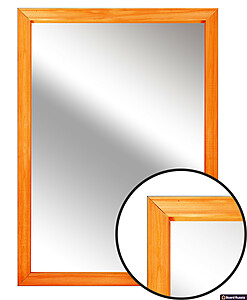 Рамка деревянная «Со стеклом», цвета "Оранжевый" - купить с доставкой по выгодным ценам в интернет-магазине Board-Russia.ru