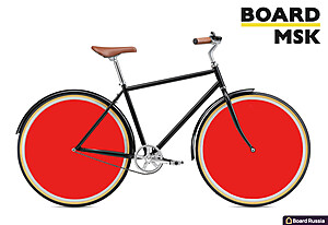 Рекламный велосипед комплектация L - купить с доставкой по выгодным ценам в интернет-магазине Board-Russia.ru