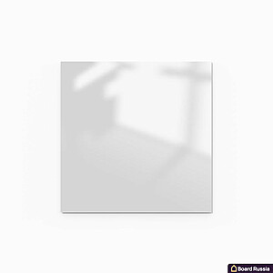 Стеклянная магнитная доска квадратная, цвета "Белый", классическая - купить с доставкой по выгодным ценам в интернет-магазине Board-Russia.ru