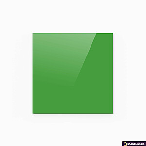 Стеклянная магнитная доска квадратная, цвета "Зеленый", классическая - купить с доставкой по выгодным ценам в интернет-магазине Board-Russia.ru