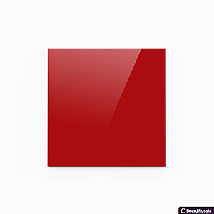 Стеклянная магнитная доска квадратная, цвета "Красный", классическая - купить с доставкой по выгодным ценам в интернет-магазине Board-Russia.ru