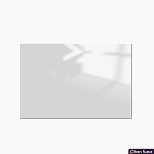 Стеклянная магнитная доска прямоугольная, цвета "Белый", классическая - купить с доставкой по выгодным ценам в интернет-магазине Board-Russia.ru