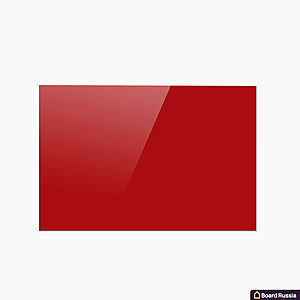 Стеклянная магнитная доска прямоугольная, цвета "Красный", классическая - купить с доставкой по выгодным ценам в интернет-магазине Board-Russia.ru