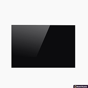 Стеклянная магнитная доска прямоугольная, цвета "Черный", классическая - купить с доставкой по выгодным ценам в интернет-магазине Board-Russia.ru