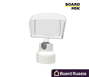Ценникодержатель на магните, цвета "Прозрачный" - купить с доставкой по выгодным ценам в интернет-магазине Board-Russia.ru