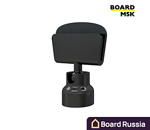 Ценникодержатель на магните, цвета "Черный" - купить с доставкой по выгодным ценам в интернет-магазине Board-Russia.ru