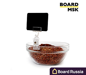 Ценникодержатель на прищепке MX-0 - купить с доставкой по выгодным ценам в интернет-магазине Board-Russia.ru