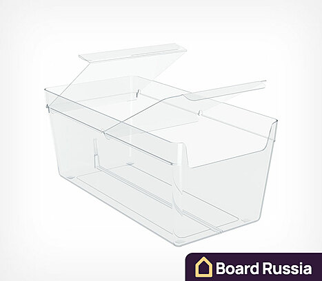 Накопитель универсальный с ножками и крышкой MAXIBOX FL 0 (мм.)